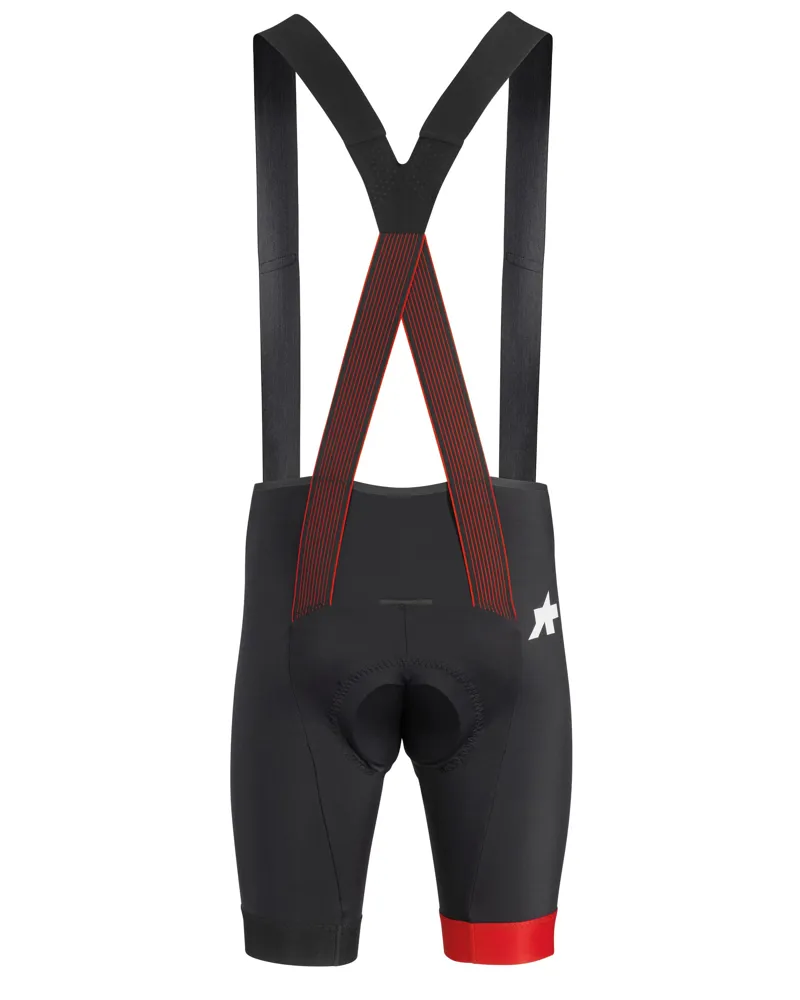Assos EQUIPE RS Mens Cycling Bib Shorts S9 : NATIONAL RED